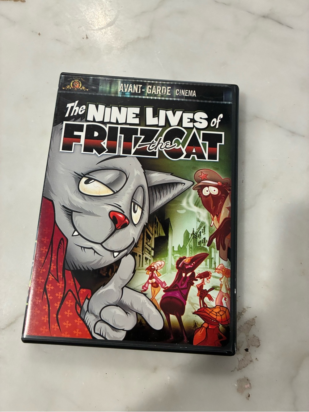 The Nine Lives of Fritz the Cat (DVD, 2001, Avant-Garde Cinema)